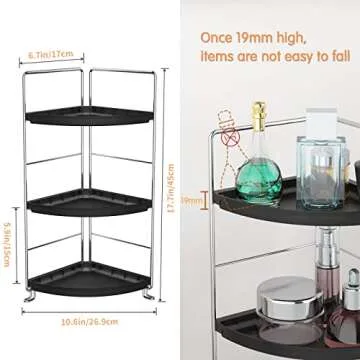 Stahomily 3-Tier Bathroom Counter Organizer for All Spaces