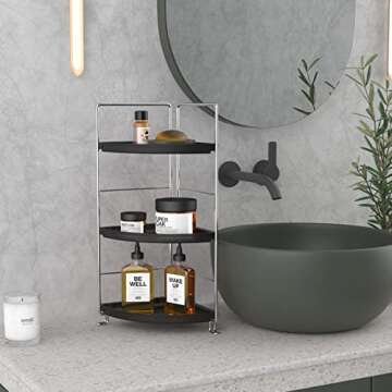 Stahomily 3-Tier Bathroom Counter Organizer for All Spaces
