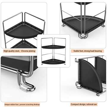 Stahomily 3-Tier Bathroom Counter Organizer for All Spaces