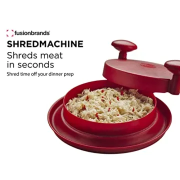 FusionBrands ShredMachine - Effortless Meat Shredding Tool