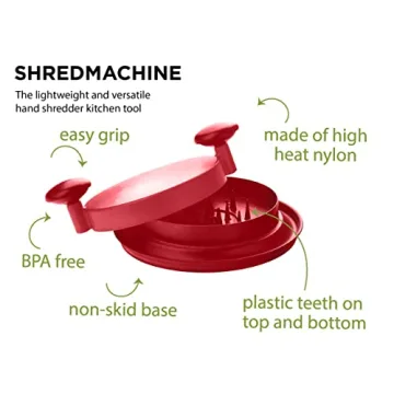 FusionBrands ShredMachine - Effortless Meat Shredding Tool