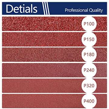 5 inch DeWalt Random Orbital Sander Replacement Pad Kit