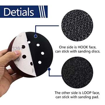 5 inch DeWalt Random Orbital Sander Replacement Pad Kit