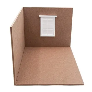 Odoria Miniature Corner Room Box Dollhouse Accessories - Perfect for Customization and Fun