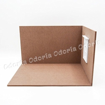 Odoria Miniature Corner Room Box - Creative Dollhouse Accessory