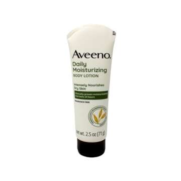 Aveeno Daily Moisturizing Lotion, 2.5 Fl Oz (Pack of 3)