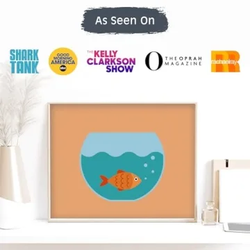 Pink Picasso Kits Paint by Number for Kids Ages 5-12 | DIY 8x10 Beginners Kids Paint Set Color by Numbers Canvas Painting Kits | As Seen On Shark Tank & Oprah's Favorite Thing (Gertie Goldfish)