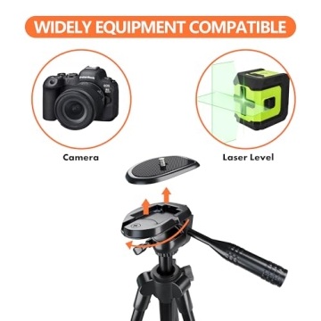 Polarduck Laser Level Tripod - Lightweight & Adjustable