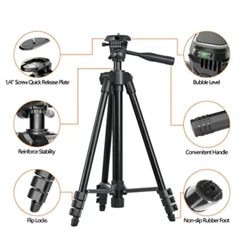 Polarduck Laser Level Tripod - Lightweight & Adjustable