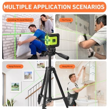 Polarduck Laser Level Tripod - Lightweight & Adjustable