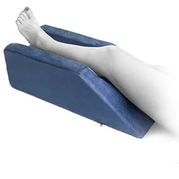 Milliard Foam Leg Elevator Cushion with Washable Cover, Support and Elevation Pillow for Surgery, Injury, Knee Replacement or Rest