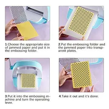 9 Classic Embossing Folders for Card Making and Scrapbooking