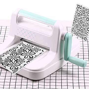 9 pieces of plastic embossed folders, template craft card making, embossed folder DIY craft template photo album craft decoration handmade scrapbook flower card making supplies (classic style)