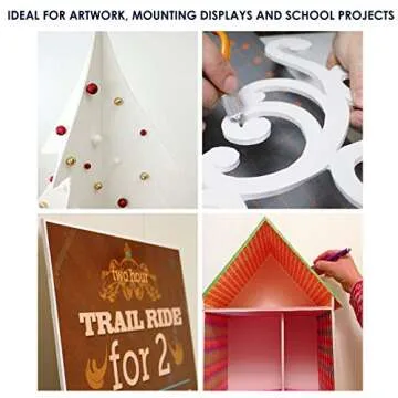 Buy Premium Foam Board 12 x 16" - 12 Pack for Crafts and Projects