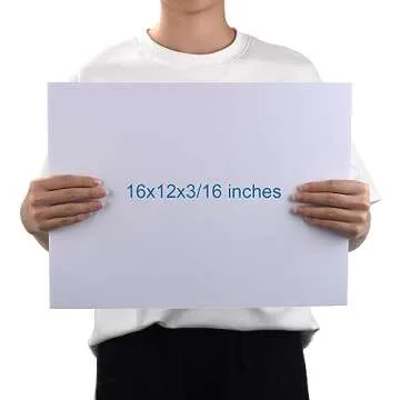 Buy Premium Foam Board 12 x 16" - 12 Pack for Crafts and Projects