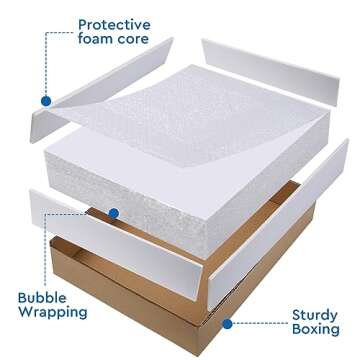 Buy Premium Foam Board 12 x 16" - 12 Pack for Crafts and Projects