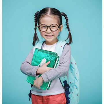 Magical Sequin Girls Journal for Creative Kids