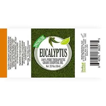 Healing Solutions 10ml Oils - Eucalyptus Essential Oil - 0.33 Fluid Ounces