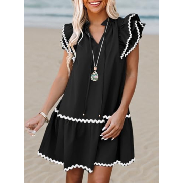 Stylish Dokotoo Women’s Casual Dress with Pockets