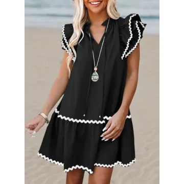 Stylish Dokotoo Women’s Casual Dress with Pockets