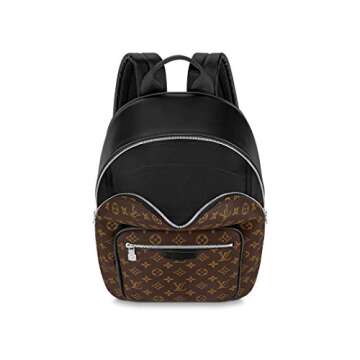 Louis Vuitton Josh Backpack (Monogram Macassar)