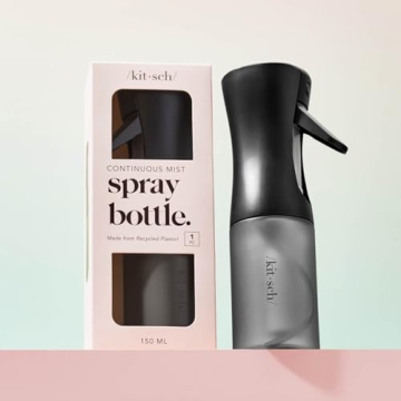 Kitsch Spray Bottle - Ultra Fine Mist for Hair & More