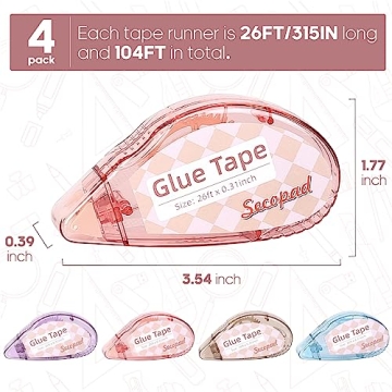 Secopad Scrapbook Tape for Easy Crafting Essentials