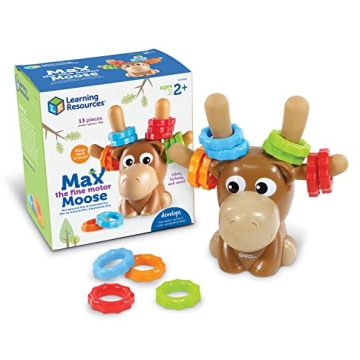 Max the Fine Motor Moose - Engaging Learning Toy for Toddlers