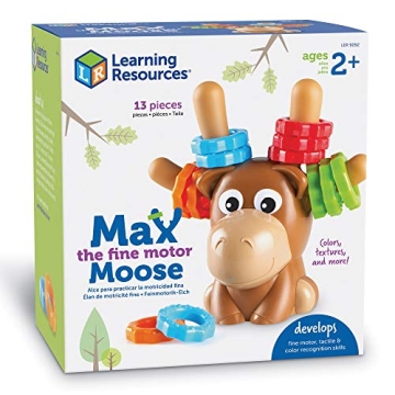 Max the Fine Motor Moose - Engaging Learning Toy for Toddlers