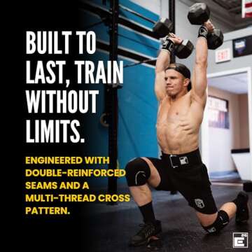 Knee Sleeves for Weightlifting - 6mm Compression Support