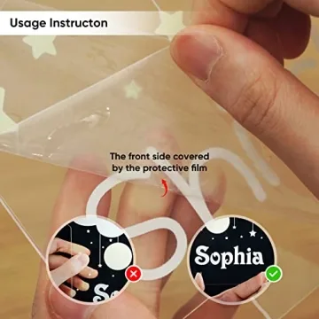 Personalized Name Night Light Custom USB Star Acrylic 3D Lamp Children's Bedroom Decorative Gifts for Boys and Girls, Lamp Decoration Gift for Daughter Son Pattern 5