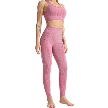 WodoWei Women 2 Piece Seamless Workout Set for All Occasions