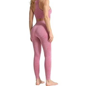 WodoWei Women 2 Piece Seamless Workout Set for All Occasions