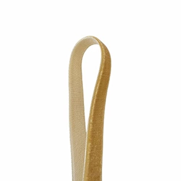 Vintage Khaki Velvet Ribbon for Elegant Crafting and Gifting