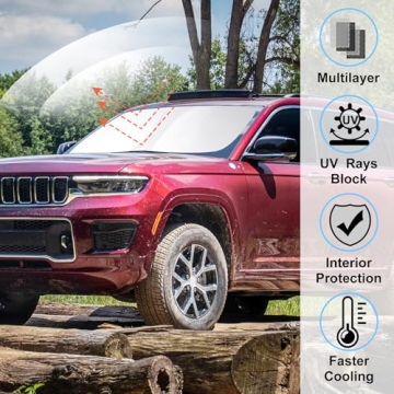 Custom Sun Shade for Jeep Grand Cherokee (2021-2025)
