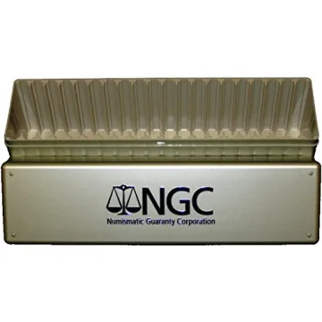 Premium NGC Plastic Storage Box for 20 Slab Coin Holders
