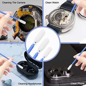 Wellgler's Multi-Purpose Cleaning Swabs for Precision Tasks