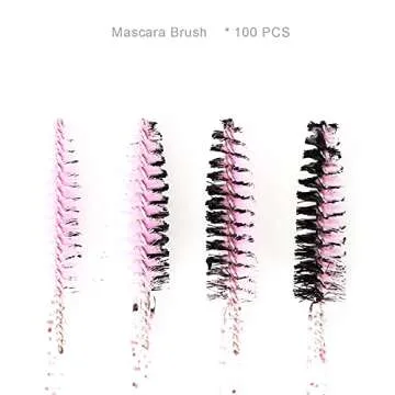 i-Lash 100 Pcs Eyelash Brushes – Glam Beauty Essential