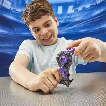 Transformers One Robot Battlers Alpha Trion, 4.5-Inch Robot Action Figure, Interactive Toys for Boys and Girls Ages 6 and Up