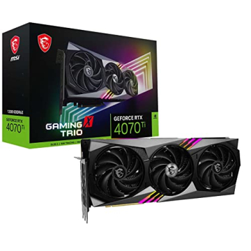 MSI Gaming GeForce RTX 4070 Ti 12GB GDRR6X 192-Bit Extreme Clock: 2760 MHz HDMI/DP Nvlink Tri-Frozr ...