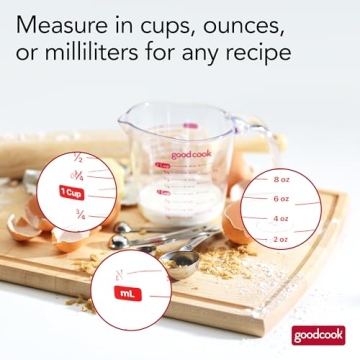 Durable 2-Cup Measuring Cup for Easy Cooking and Baking