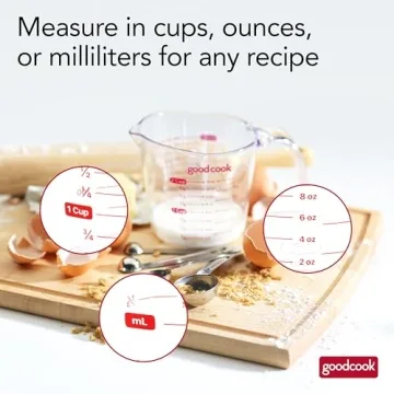 Durable 2-Cup Measuring Cup for Easy Cooking and Baking