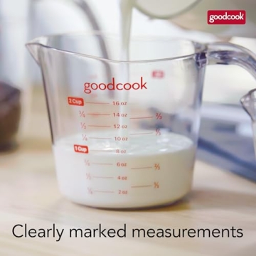 Durable 2-Cup Measuring Cup for Easy Cooking and Baking