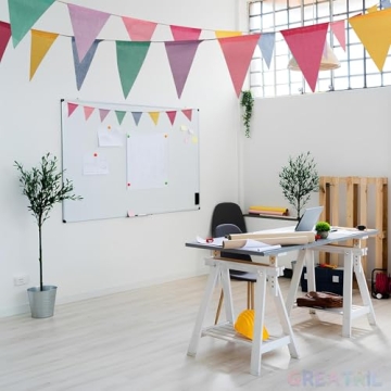 GREATRIL Pastel Pennant Flags for Every Celebration