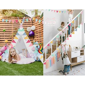 GREATRIL Pastel Pennant Flags for Every Celebration