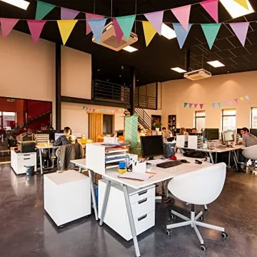 GREATRIL Pastel Pennant Flags for Every Celebration