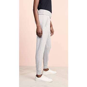 Beyond Yoga Women's Fleece Fold-Over Sweatpants for Your Comfort