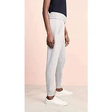 Beyond Yoga Women's Fleece Fold-Over Sweatpants for Your Comfort