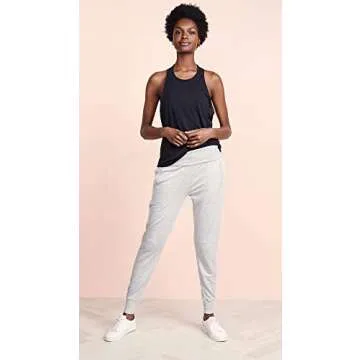 Beyond Yoga Women's Fleece Fold-Over Sweatpants for Your Comfort