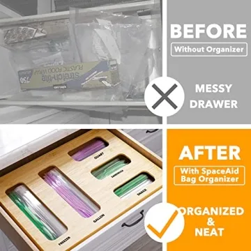 Effortless Kitchen Organization with SpaceAid Bag Storage